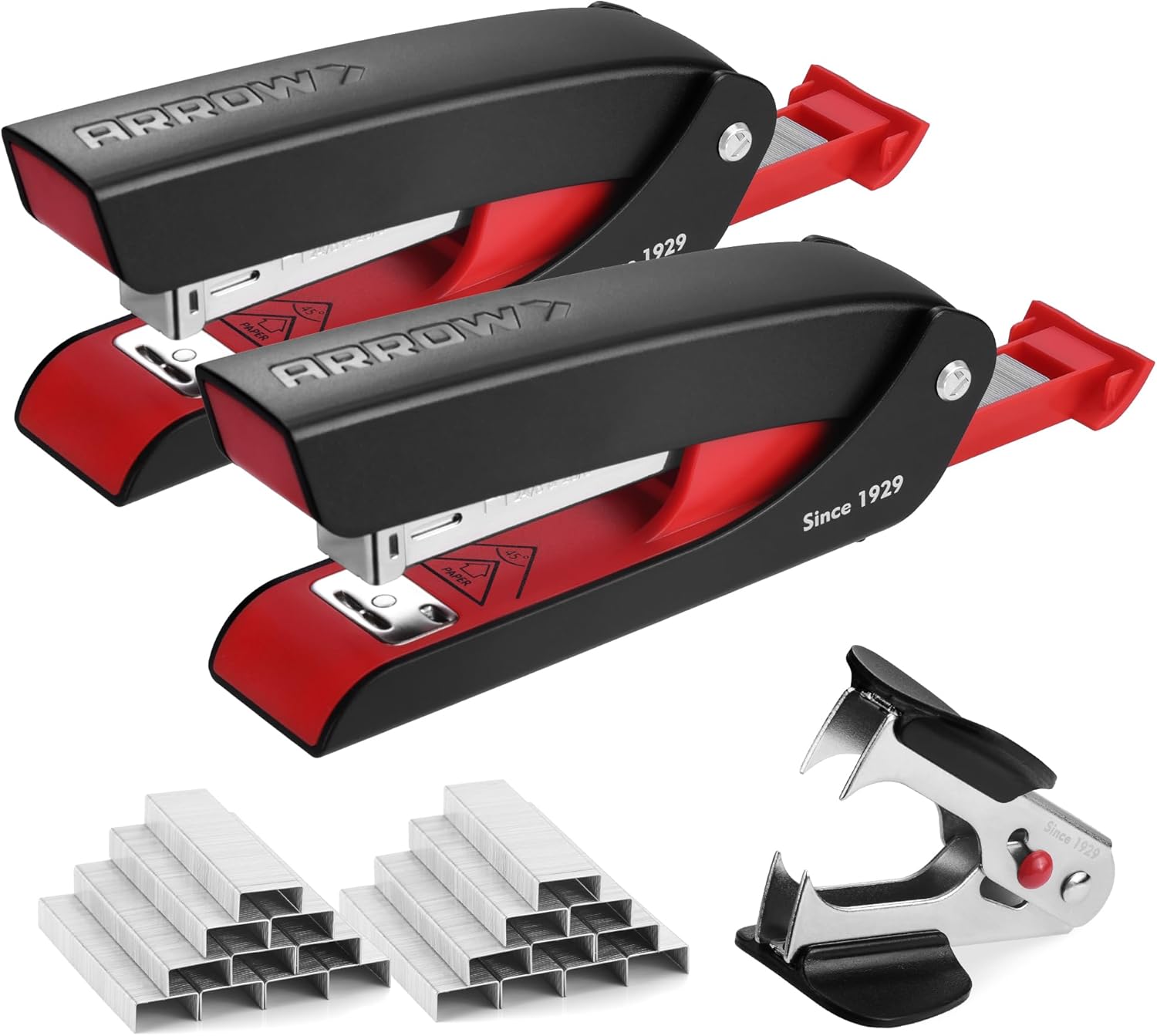 Stapler Half Strip - Arrow Office Stapler Set, 25 Sheet