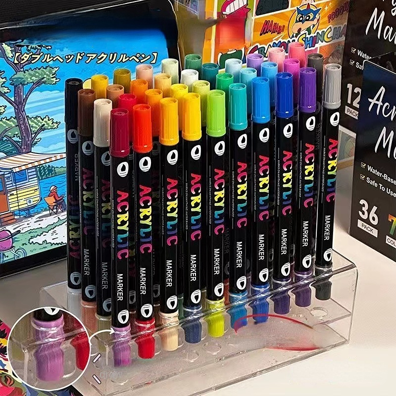 Correction Pen Fine - Professional Art Use 24-120Colors Acrylic Paint