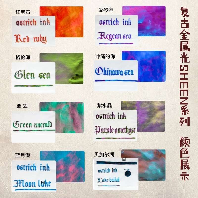 Ostrich Sheen Color Ink Gradie - Fountain Pen Bottled Ink recensie en prijs