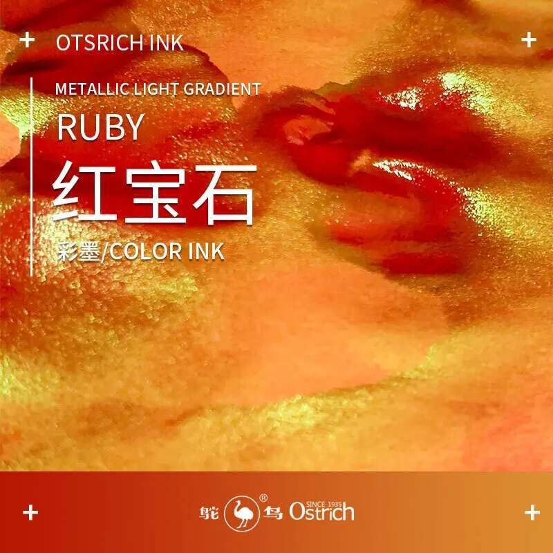 Ostrich Sheen Color Ink Gradie - Fountain Pen Bottled Ink recensie en prijs