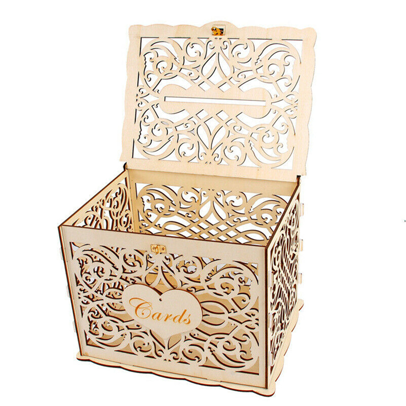 30X24X21cm DIY Wedding Gift Ca - Card Index Box recensie en prijs