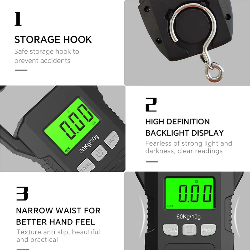 60kg/10g LCD Digital Hanging S - Tape Dispenser Weighted recensie en prijs