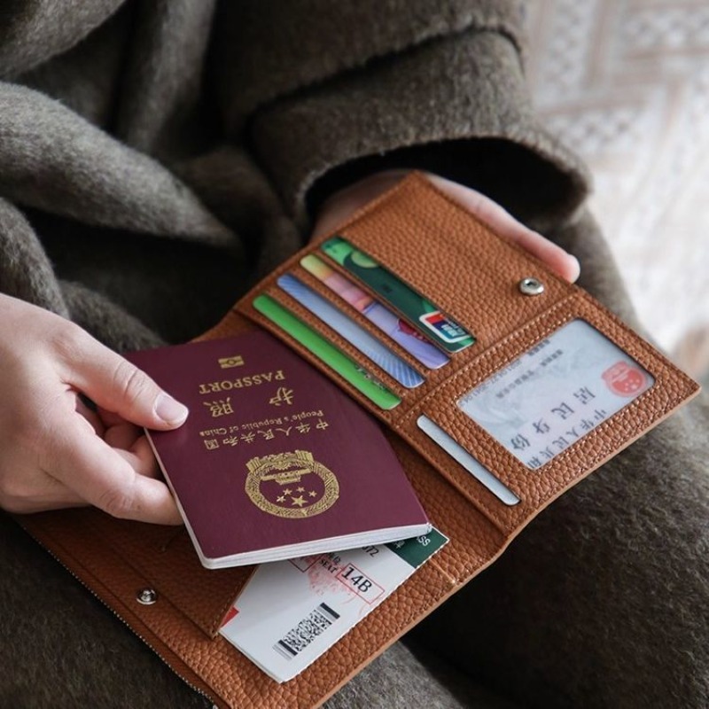 Leather Passport Holder Covers - Index Card Holder recensie en prijs