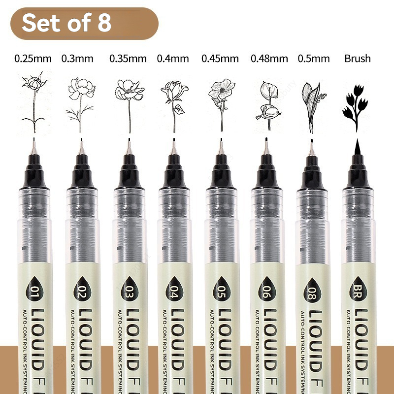 12 Tibs Black Pen Fine Line Sk - Correction Pen Fine recensie en prijs