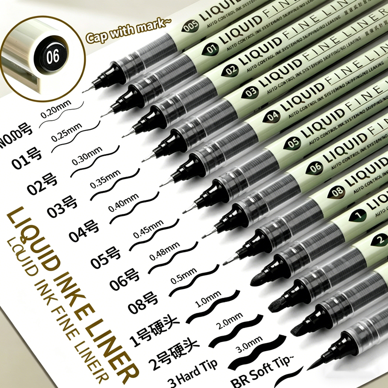 12 Tibs Black Pen Fine Line Sk - Correction Pen Fine recensie en prijs