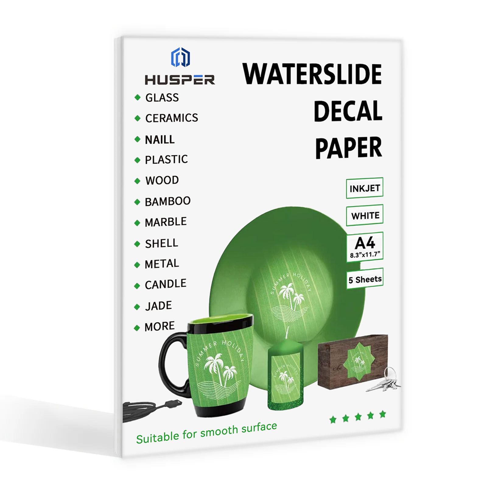5 Sheets A4 Size Water Slide D - Ink Blotter Paper recensie en prijs