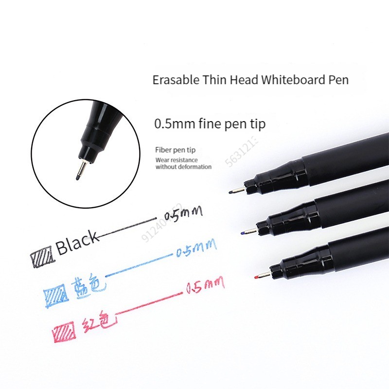 1/3PCS 0.5mm Dry Erase Art Mar - Correction Pen Fine recensie en prijs