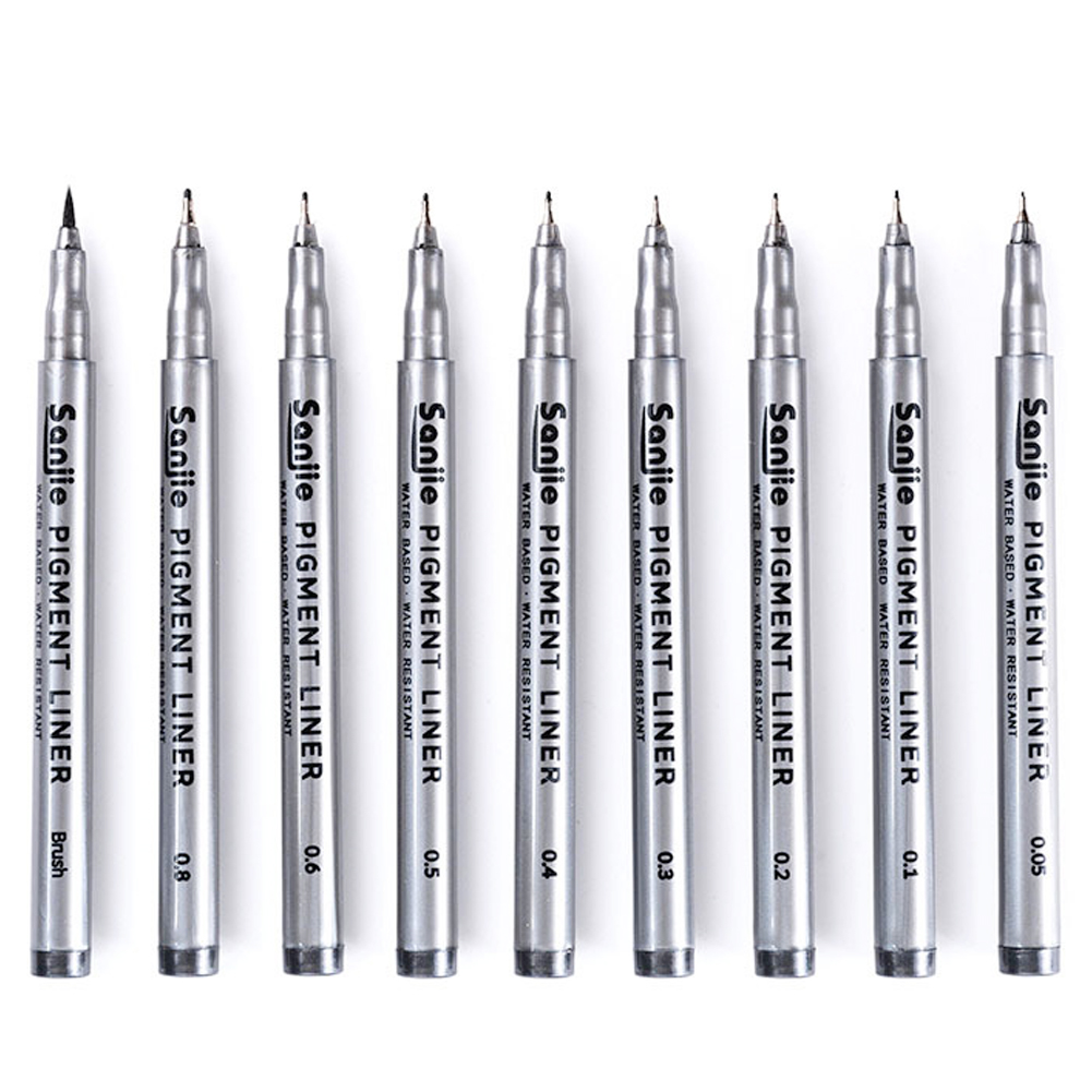 9-Piece Fine Line Waterproof I - Correction Pen Fine recensie en prijs