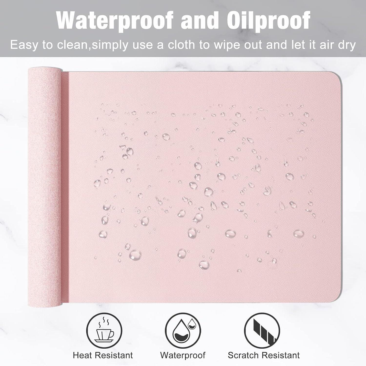 1 Pcs Large Size 60*30mm Offic - Leather Desk Pad recensie en prijs