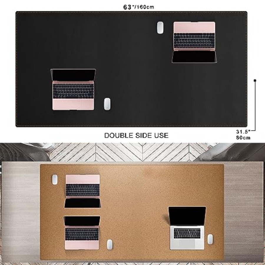 63x31.5 Leather Desk Mat XXL L - Leather Desk Pad recensie en prijs