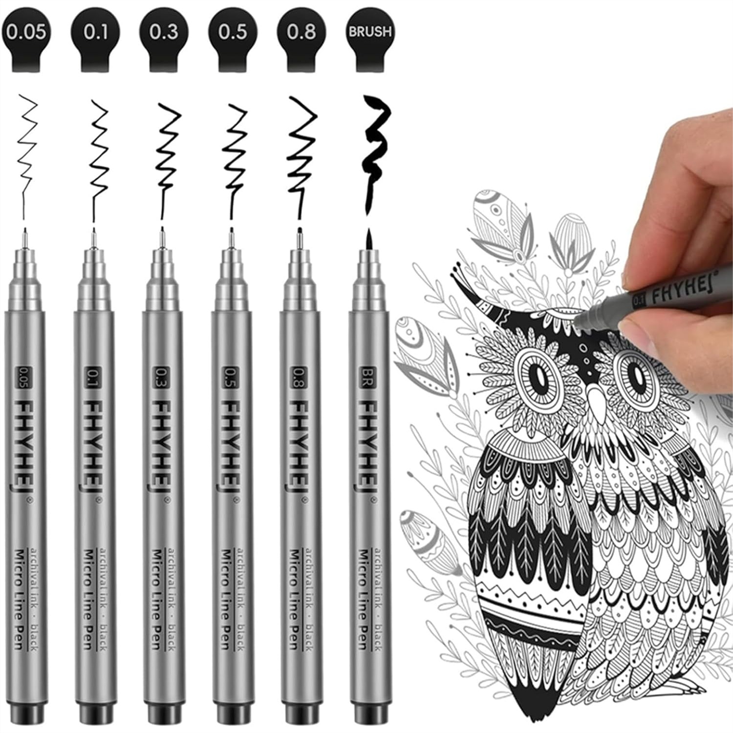 Micro Fineliner Drawing Art Pe - Archive Box Set recensie en prijs