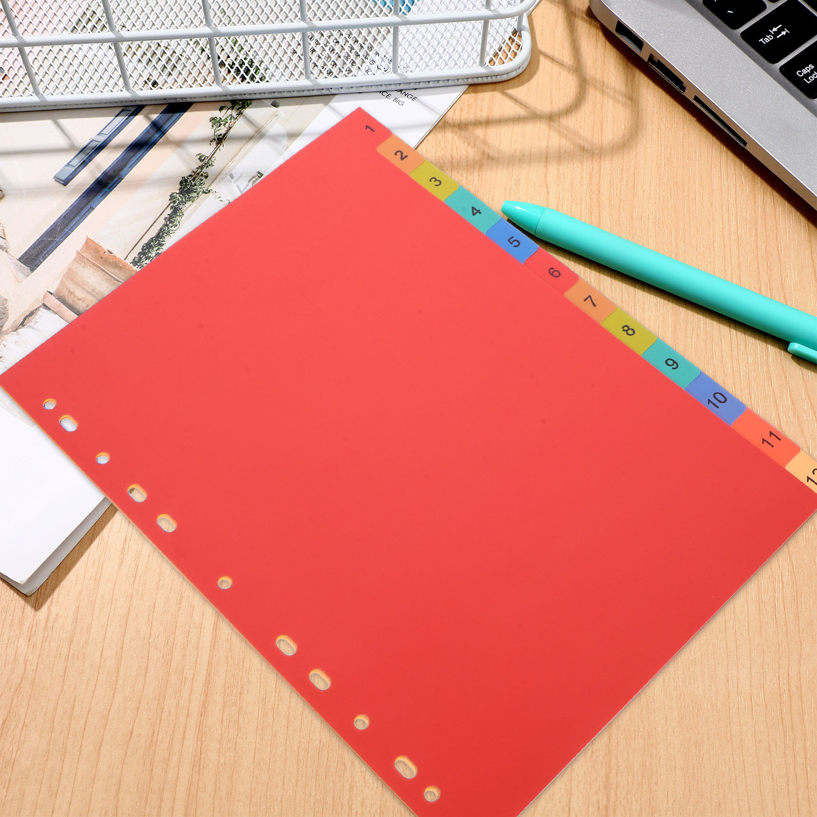 Binder Dividers A4 Colored Pla - Tab Divider A4 recensie en prijs