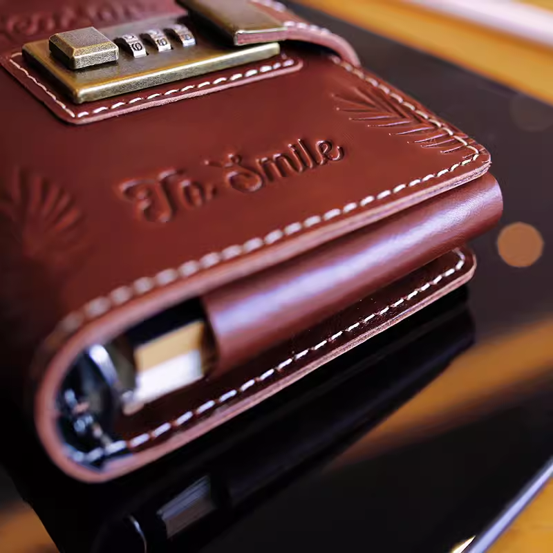 Handmade Genuine Leather Binde - Card Index Box recensie en prijs