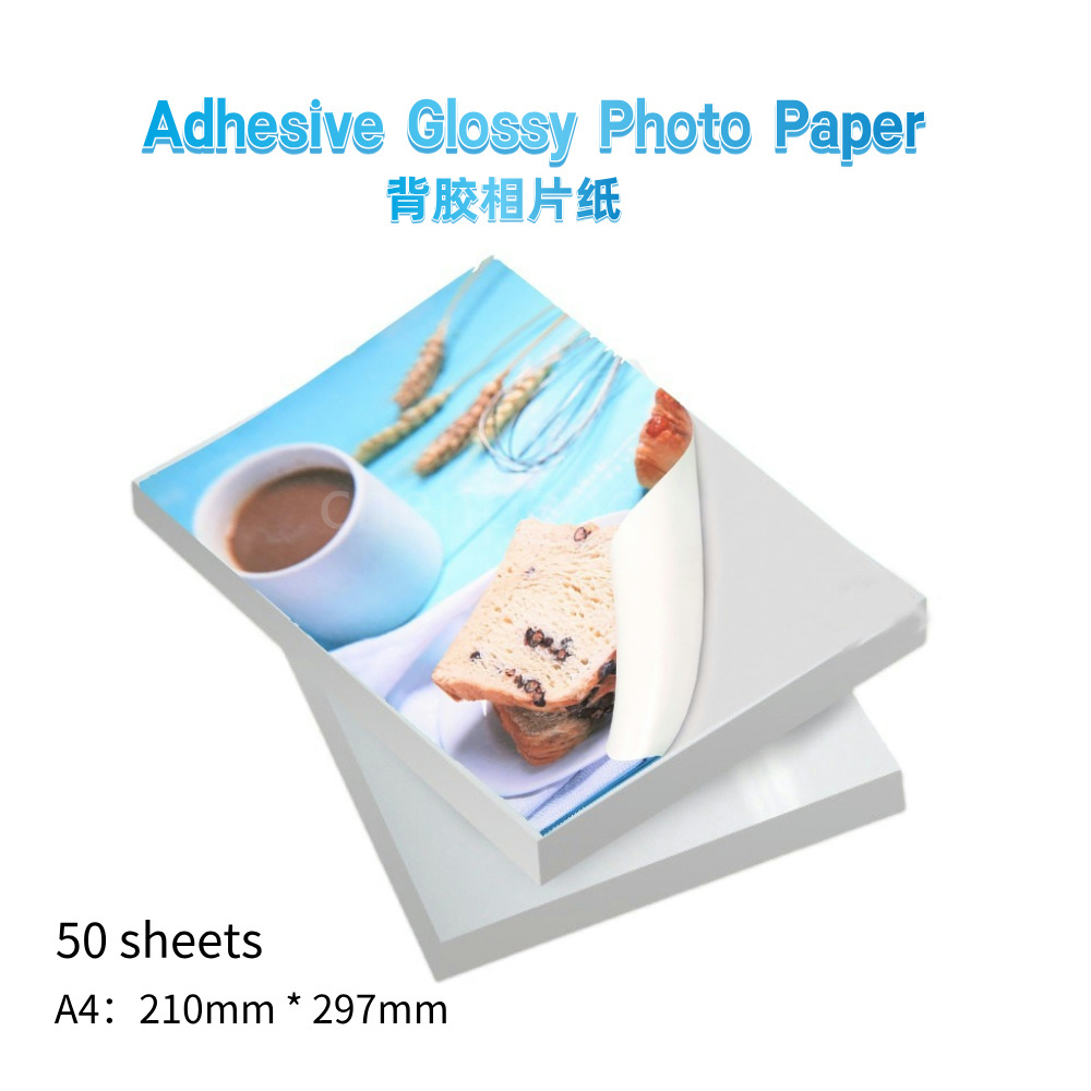 Adhesive Glossy Photo Paper A4 - Ink Blotter Paper recensie en prijs