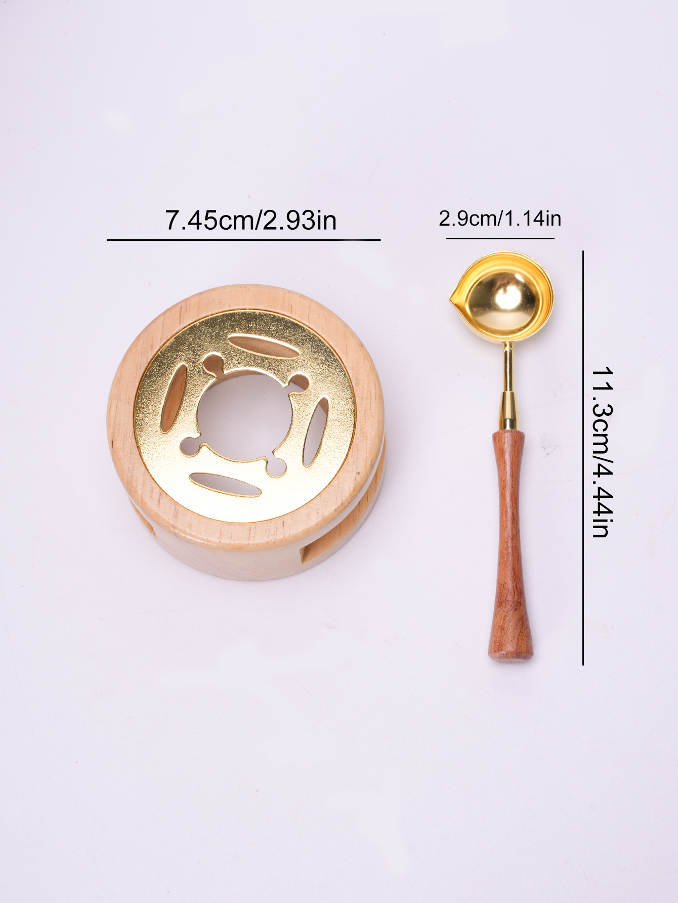 1set Wax Seal Set Wood Wax Mel - Wax Seal Stamp Set recensie en prijs