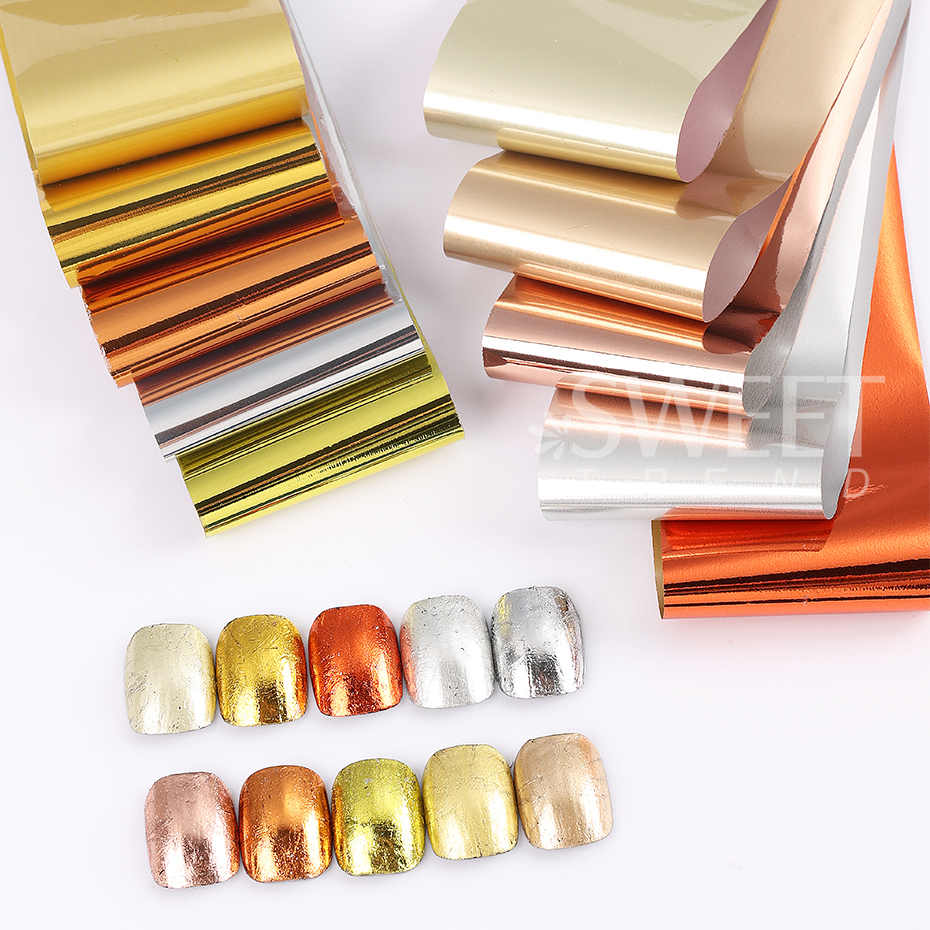 10pcs Metallic Nail Transfer F - Gel Refill Pack recensie en prijs