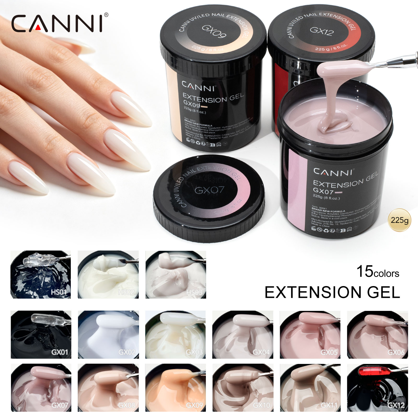 CANNI 225g Refillment Camoufla - Gel Refill Pack recensie en prijs