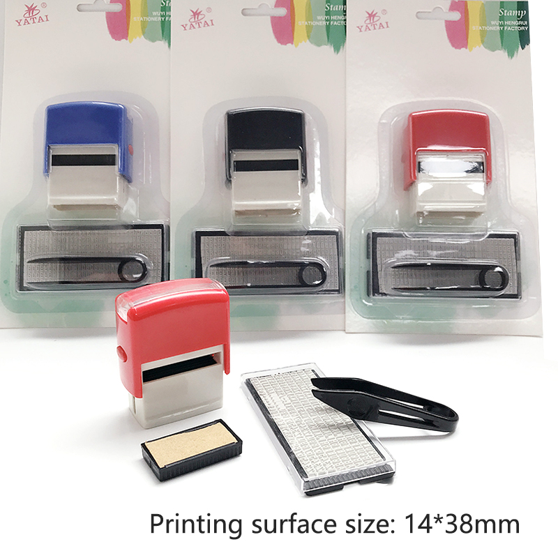 Rubber Stamp Kit DIY Custom Pe - Rubber Date Stamp recensie en prijs