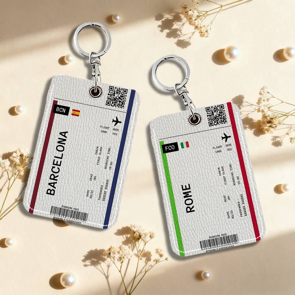 Boarding Pass Plane Ticket Lea - Card Index Box recensie en prijs