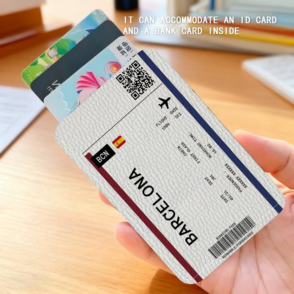 Boarding Pass Plane Ticket Lea - Card Index Box recensie en prijs