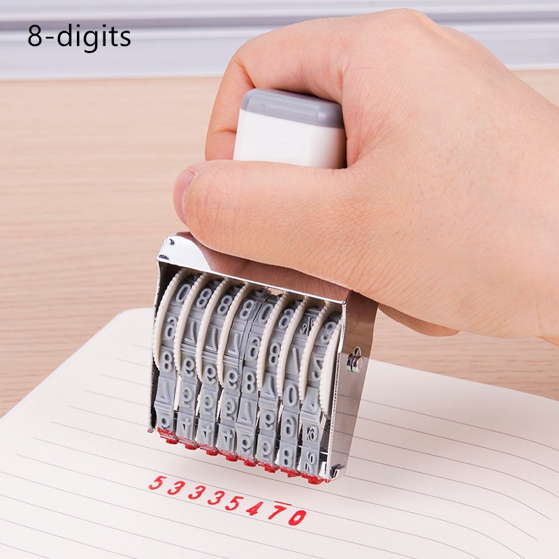 Portable 8/10 Digits Number St - Rubber Date Stamp recensie en prijs