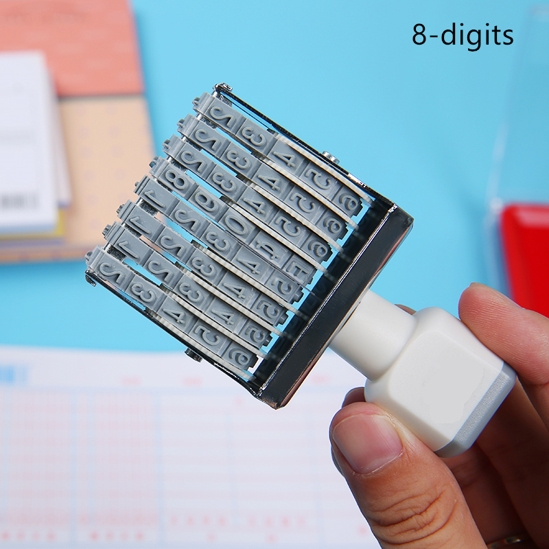 Portable 8/10 Digits Number St - Rubber Date Stamp recensie en prijs