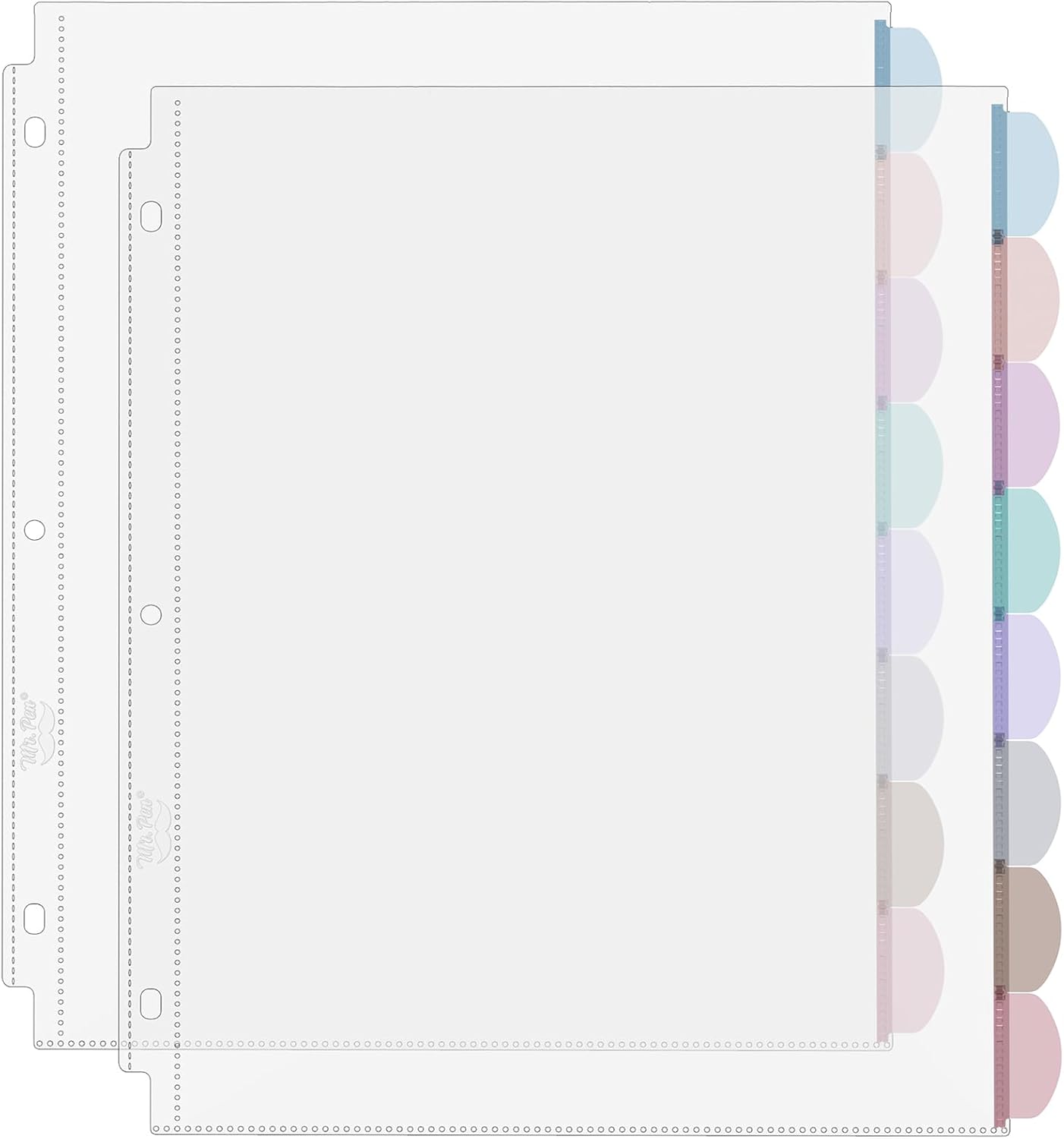 A4 Clear Sheet Protectors with - Tab Divider A4 recensie en prijs
