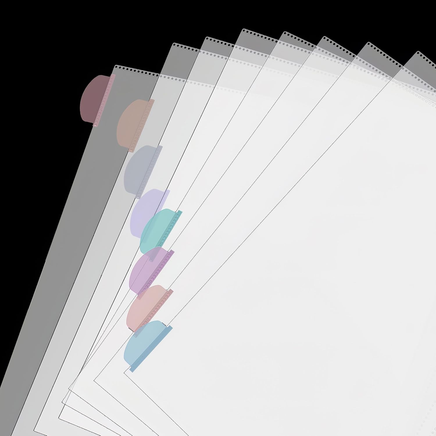 A4 Clear Sheet Protectors with - Tab Divider A4 recensie en prijs