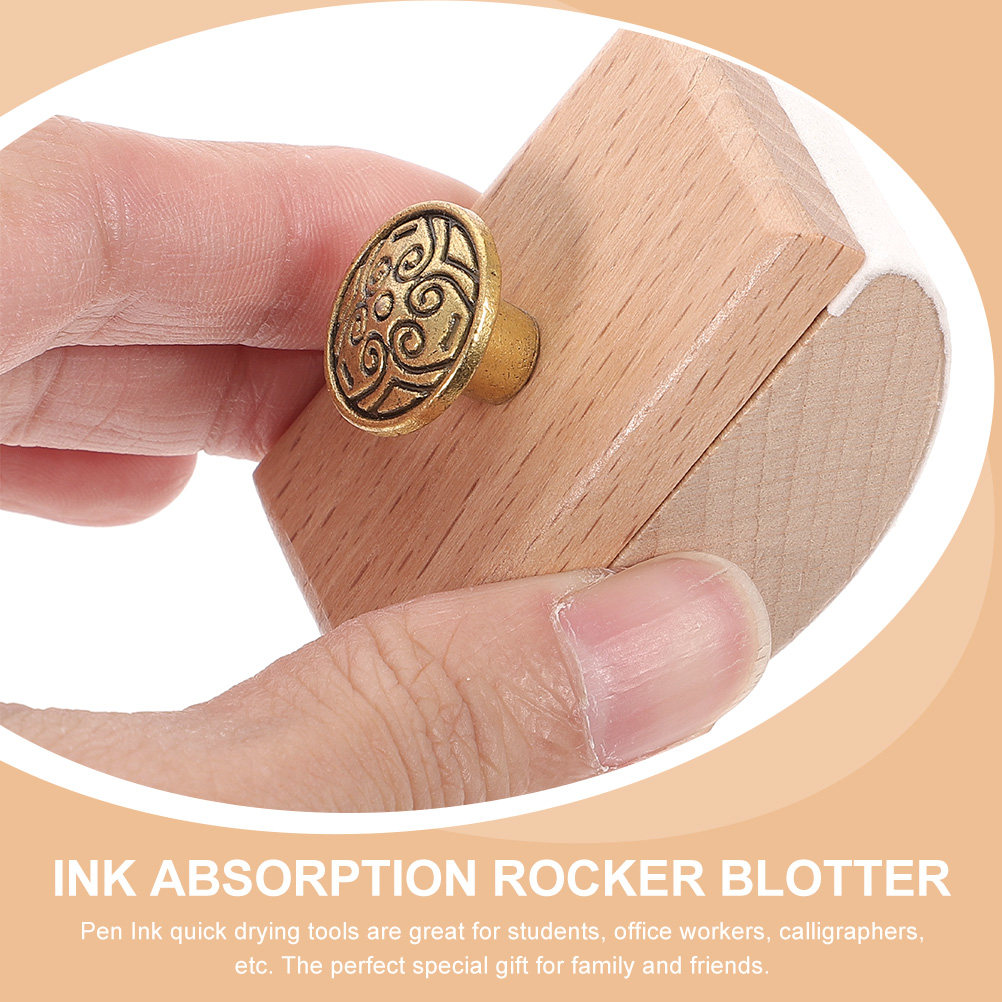 2Pcs Wooden Rocker Ink Blotter - Ink Blotter Paper recensie en prijs