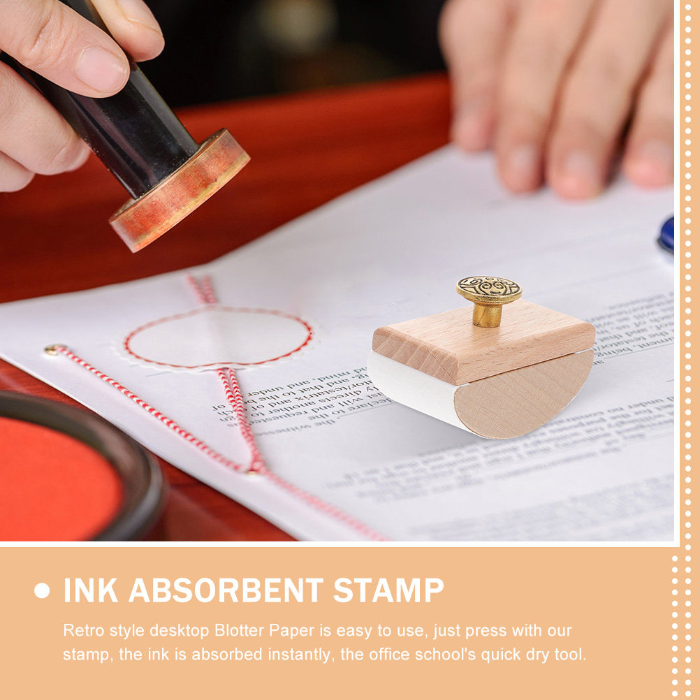 2Pcs Wooden Rocker Ink Blotter - Ink Blotter Paper recensie en prijs