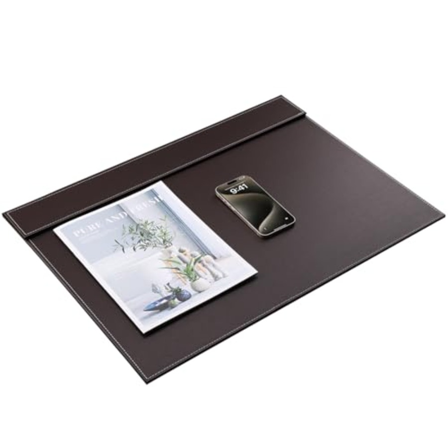Ultra-Smooth PU Leather Desk P - Leather Desk Pad recensie en prijs