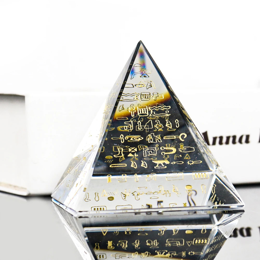 Egyptian Hieroglyph Crystal Py - Paper Weight Crystal recensie en prijs