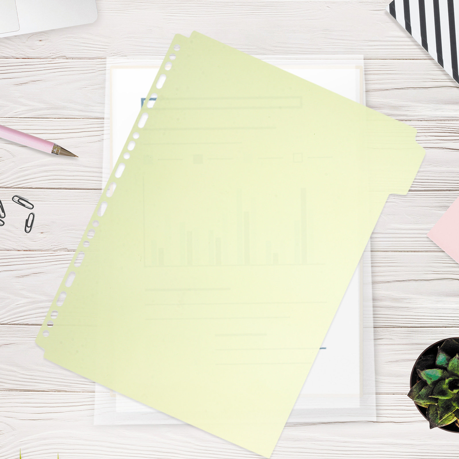 6Pcs Tabbed Binder Divider She - Tab Divider A4 recensie en prijs