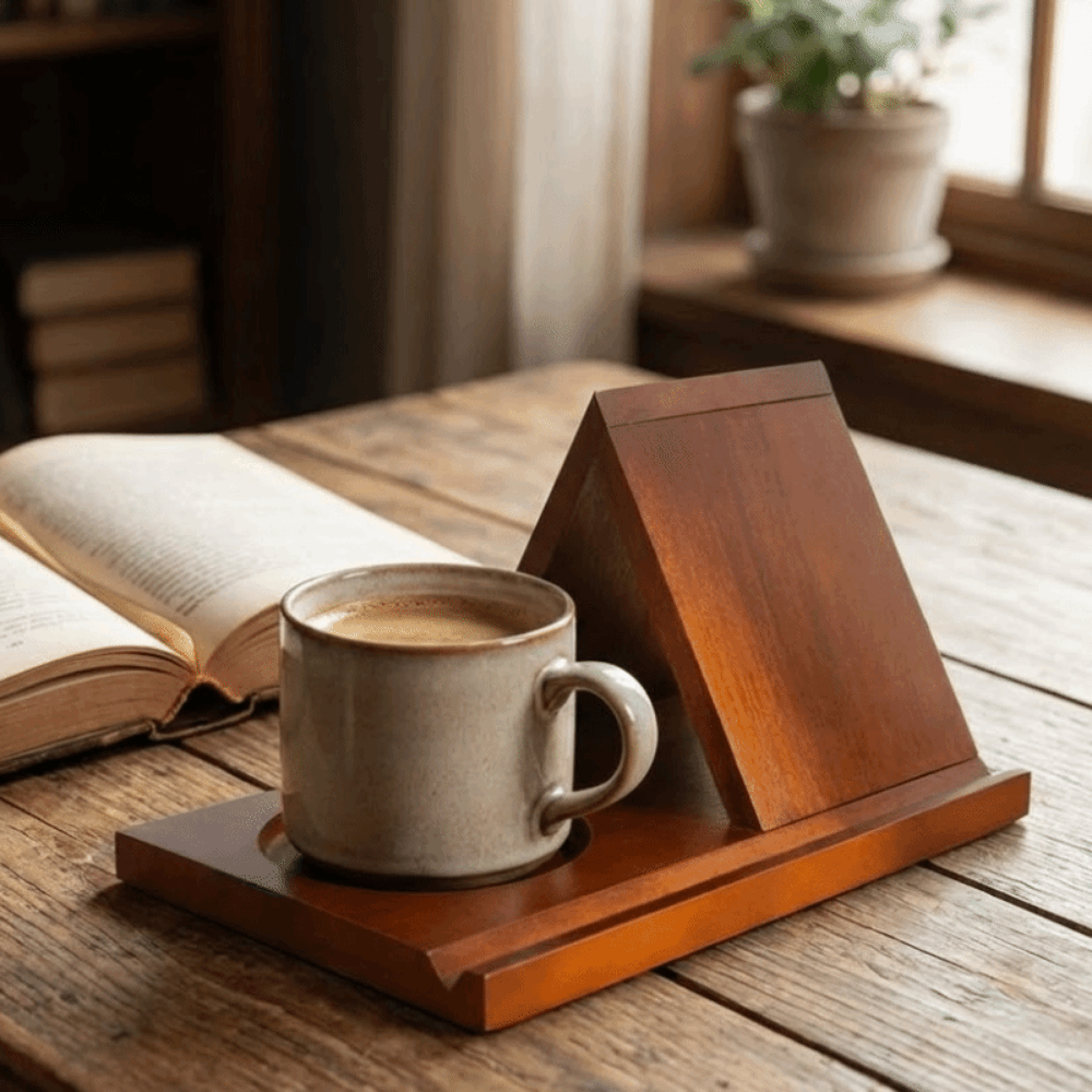 Minimalist 2 in 1 Triangle Woo - Magazine Holder Rack recensie en prijs
