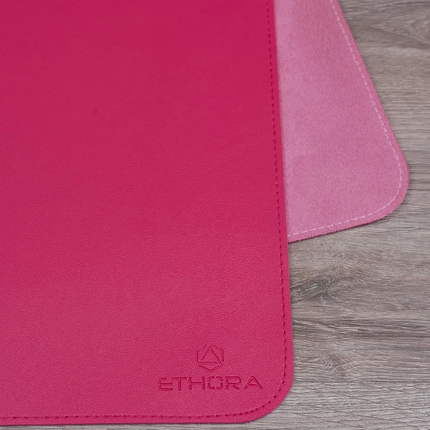 Desk Mat with Non-Slip Suede B - Leather Desk Pad recensie en prijs