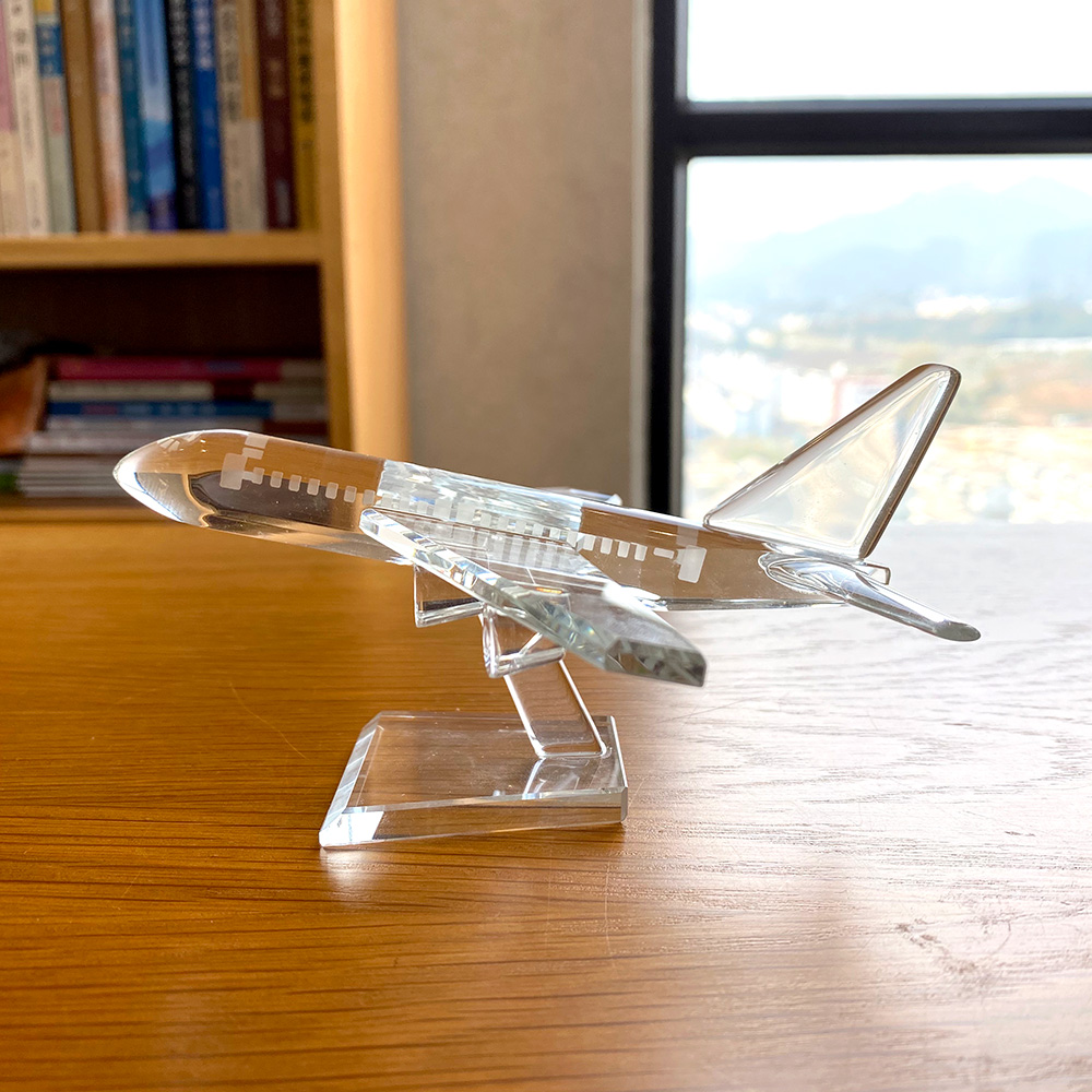 Clear Crystal Cute  Aircraft F - Paper Weight Crystal recensie en prijs