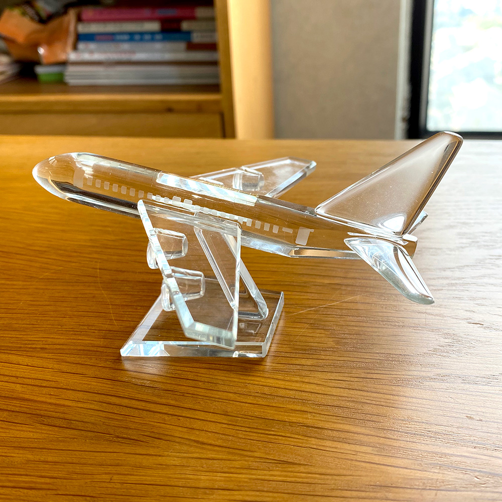 Clear Crystal Cute  Aircraft F - Paper Weight Crystal recensie en prijs