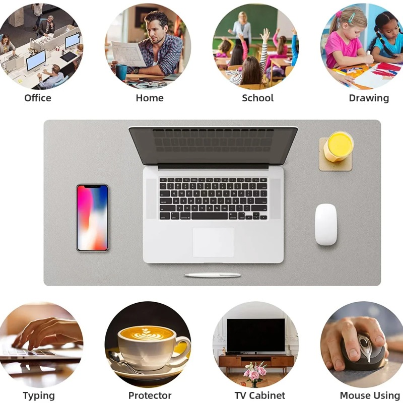 Extra Large Leather Mouse Pad  - Leather Desk Pad recensie en prijs