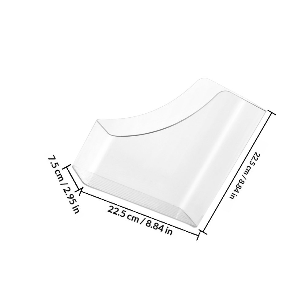 2Pcs Transparent File Organize - Magazine Holder Rack recensie en prijs