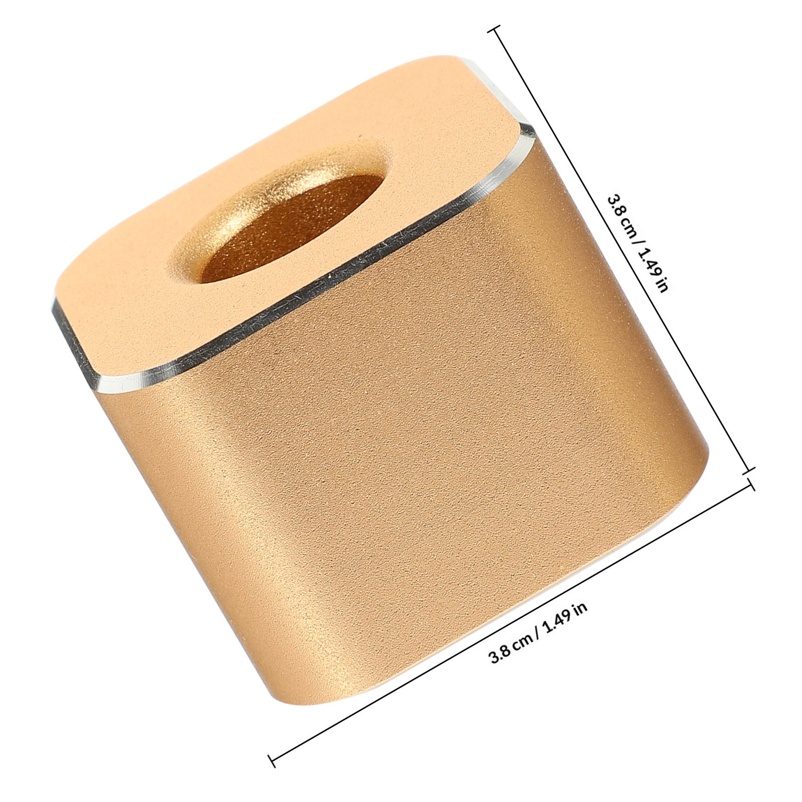 Square Round Hole Metal Single - Pen Rest Single recensie en prijs