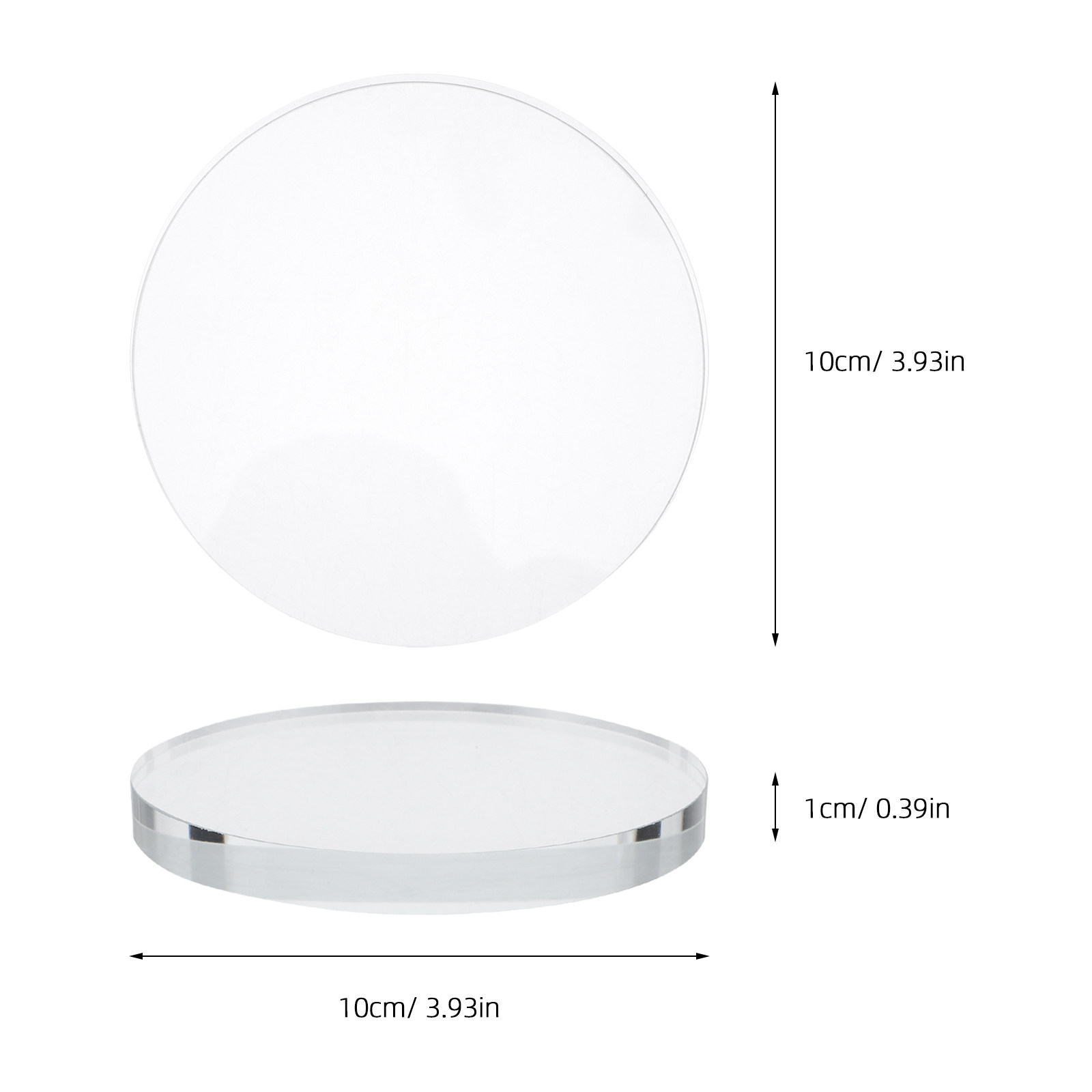 Heavy Round Transparent Crysta - Book Weight Glass recensie en prijs