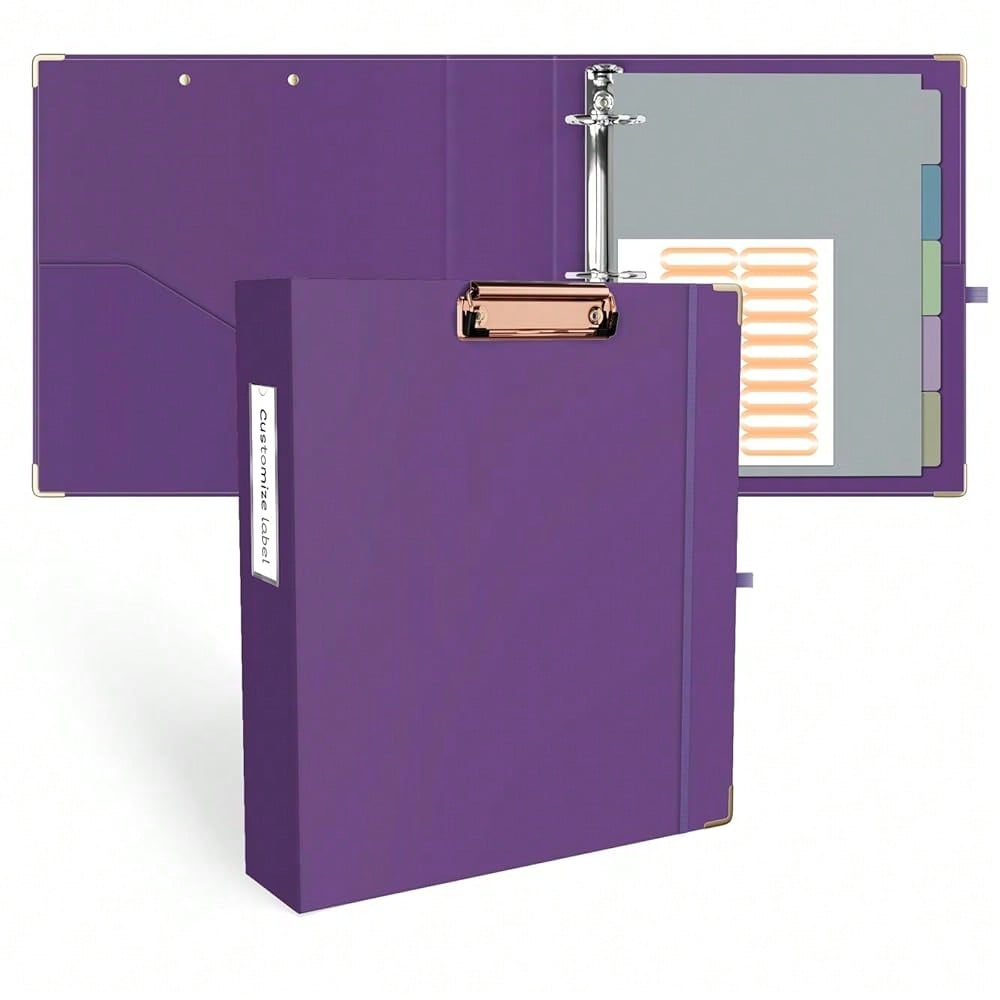 Mini 3 Ring Binder 2 Inch For  - Tab Divider A4 recensie en prijs