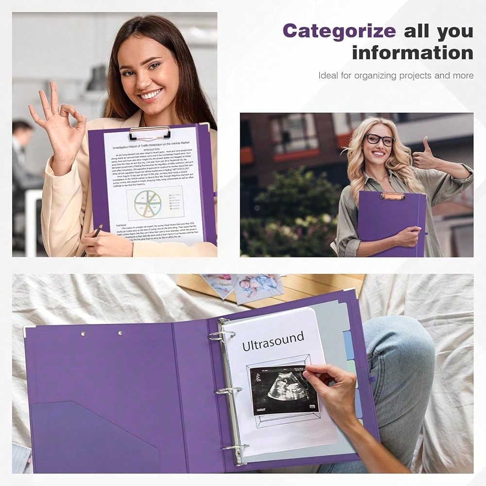 Mini 3 Ring Binder 2 Inch For  - Tab Divider A4 recensie en prijs