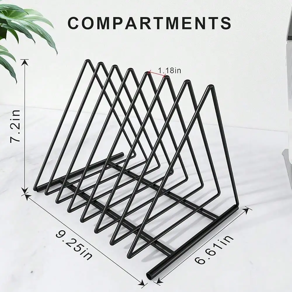 Triangle File Folder Racks,7 S - Magazine Holder Rack recensie en prijs