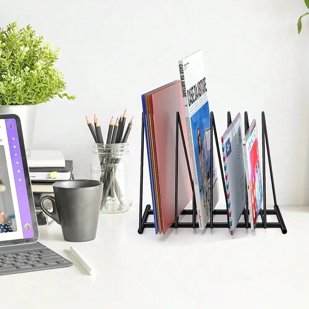 Triangle File Folder Racks,7 S - Magazine Holder Rack recensie en prijs