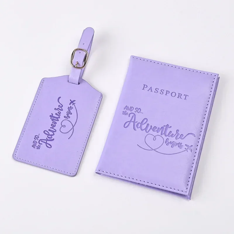 New Purple PU Leather Passport - Index Card Holder recensie en prijs