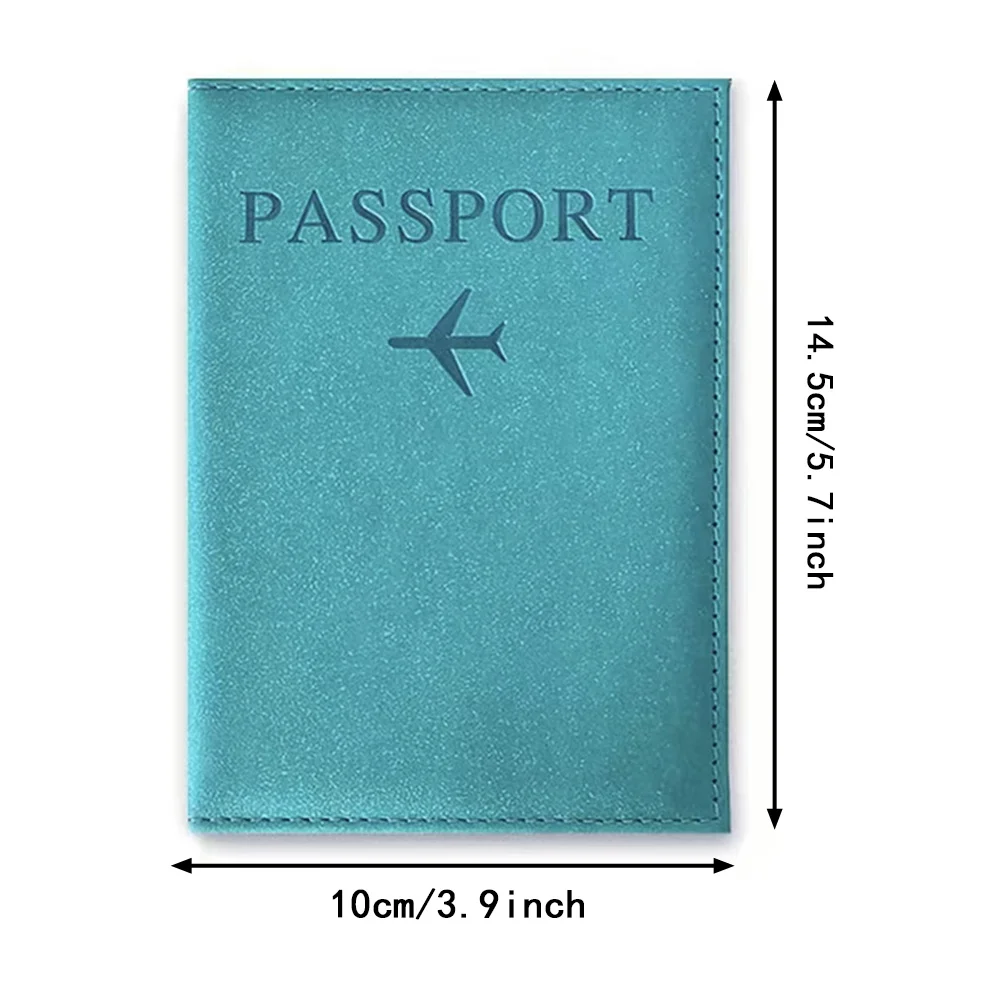 Passport Cover Blue Color Pu P - Index Card Holder recensie en prijs
