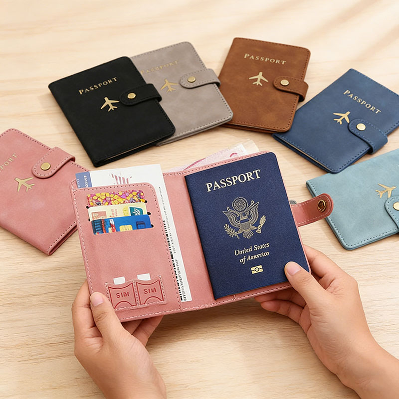 Leather Passport Holder Covers - Index Card Holder recensie en prijs