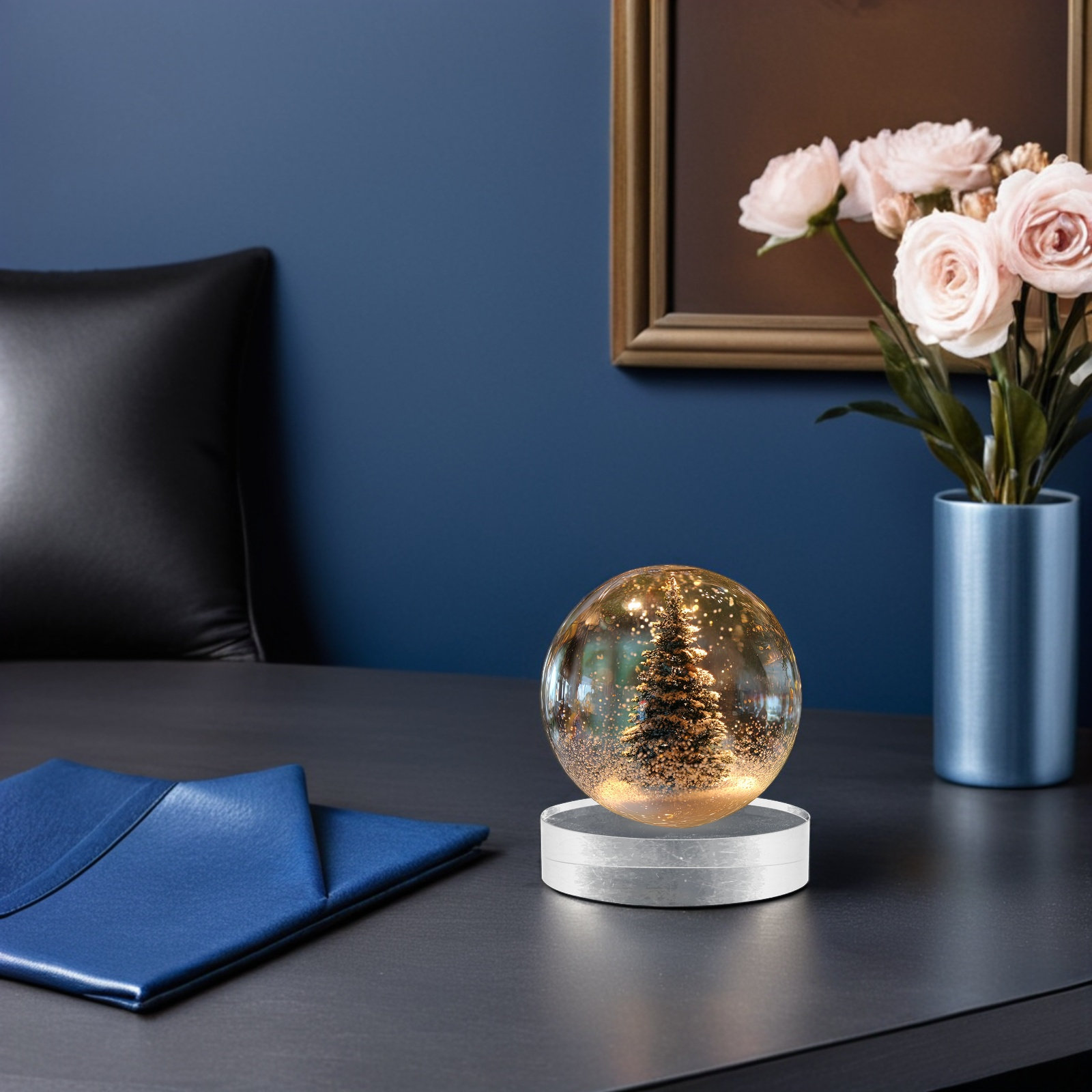 2Pcs Round Crystal Paperweight - Book Weight Glass recensie en prijs