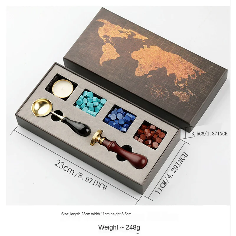 DIY Stamps Wax Seal Box Kit De - Wax Seal Stamp Set recensie en prijs